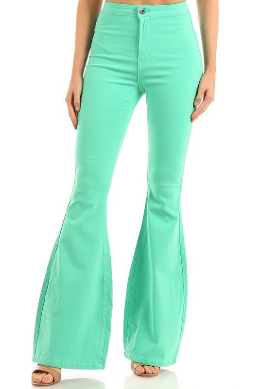 Summer Super Stretch Flare Jeans